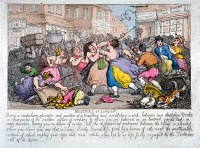 Misères de Londres - Thomas Rowlandson