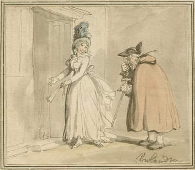 La Courtisane - Thomas Rowlandson