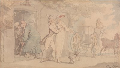 Le Mausolée - Thomas Rowlandson