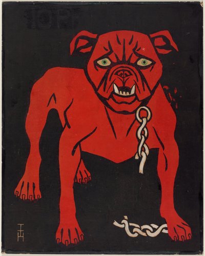 Le bulldog de Simplicissimus - Thomas Theodor Heine