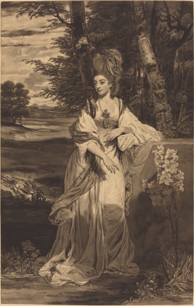 Catherine, Lady Bampfylde - Thomas Watson after Sir Joshua Reynolds