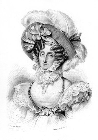 Maria Amalia des Deux-Siciles, 19ème siècle - Thomson