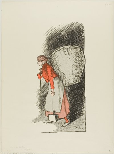 Le chiffonnier - Théophile Alexandre Pierre Steinlen