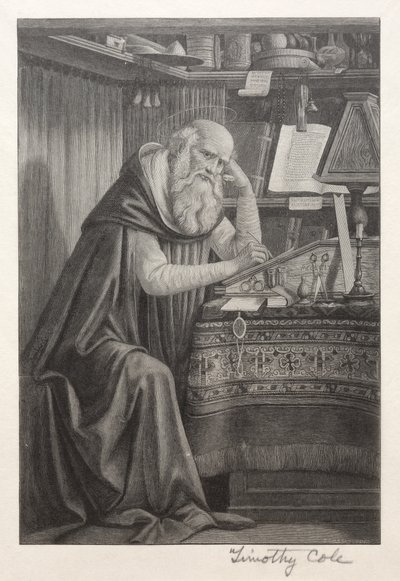 Maîtres italiens anciens : Saint Jérôme, 1888-1892 - Timothy Cole