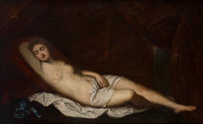 Vénus endormie, vers 1510-76 - Titian (c.1488 1576) (after)