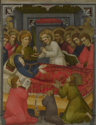 La Mort de la Vierge, vers 1425 - Tyrolese