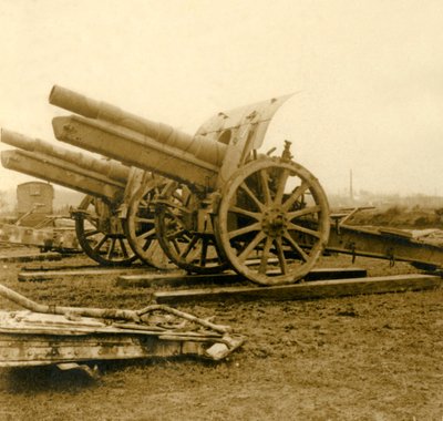 155 canons, vers 1914-1918 - Unbekannt