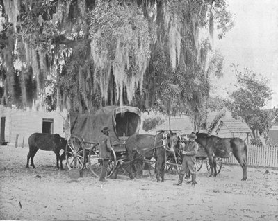 Un marchand de San Antonio, Texas, USA, vers 1900 - Unbekannt