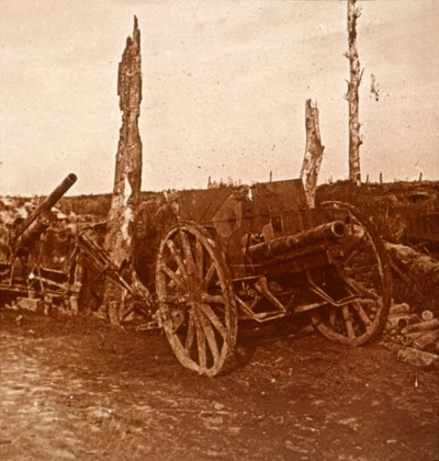 Canons abandonnés, vers 1914-1918 - Unbekannt