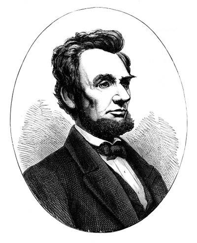 Abraham Lincoln 1809-1865, président des États-Unis - Unbekannt