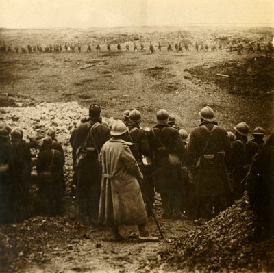 Attaque à Douaumont, nord de la France, décembre 1916 - Unbekannt