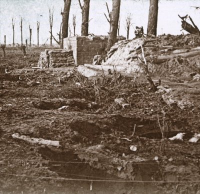 Champ de bataille, vers 1914-1918 - Unbekannt