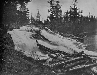 Big Falls, rivière Peshtigo, Wisconsin, vers 1897 - Unbekannt