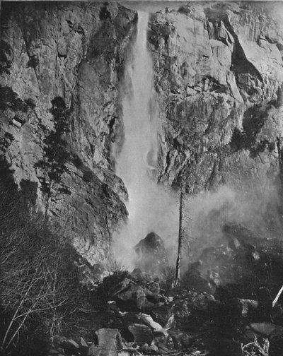 Chute Bridal Veil, Yosemite, Californie, USA, vers 1900 - Unbekannt