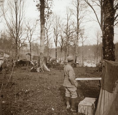 Camp, Genicourt, nord de la France, vers 1914-1918 - Unbekannt