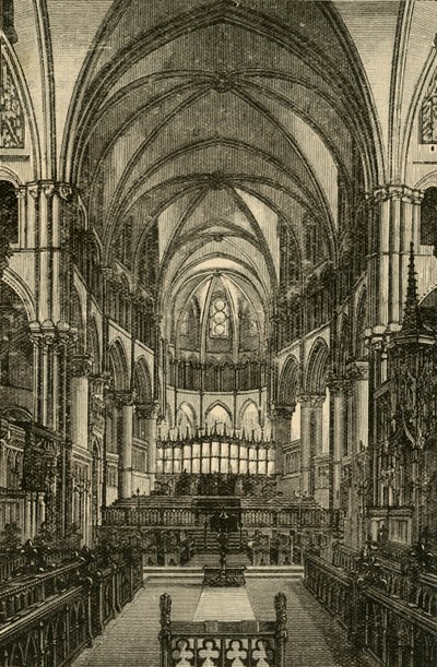 Cathédrale de Canterbury - Le Chœur, 1898 - Unbekannt