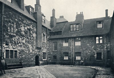 Chartreuse. Intérieur de la cour de la laverie, 1925 - Unbekannt