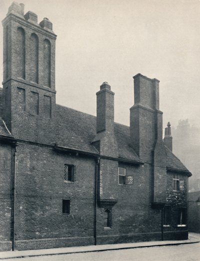 Chartreuse. Cour de la laverie, extérieur, façade ouest, 1925 - Unbekannt