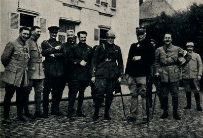 Churchill visite le champ de bataille de la Somme, 1915, 1945 - Unbekannt