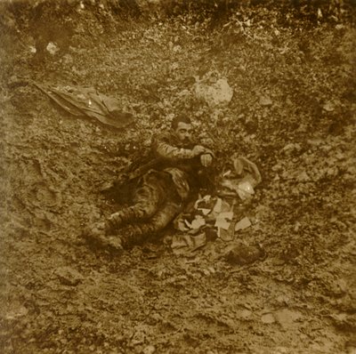 Soldat allemand mort, Verdun, nord de la France, c1914-c1918 - Unbekannt