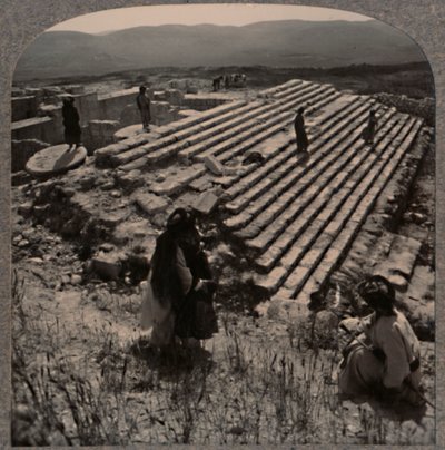 Volée de marches, Samarie, vers 1900 - Unbekannt