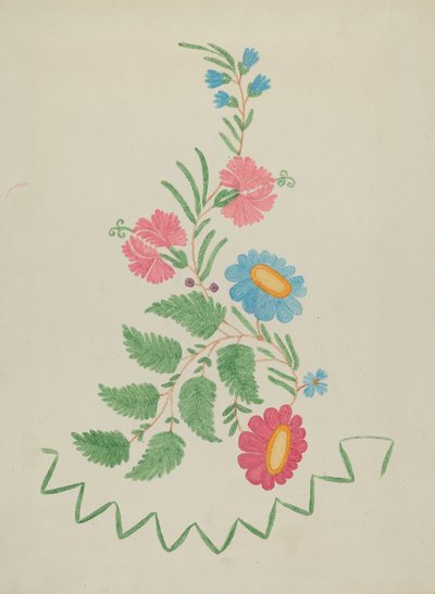 Motifs floraux, 19351942 - Unbekannt