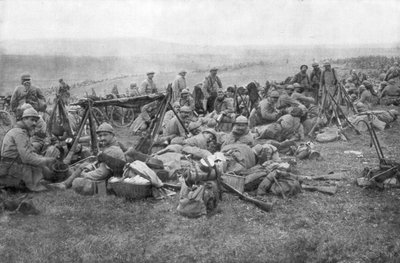 Troupes françaises au repos, Verdun, France, 1916 - Unbekannt