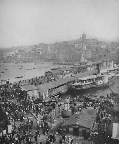 Pont de Galata, qui relie Galata et Pera, 1913 - Unbekannt