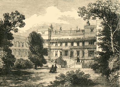 Façade du jardin de Northumberland House, 1881 - Unbekannt