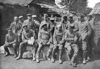 Prisonniers de guerre allemands, Ypres, Belgique, 1914 - Unbekannt