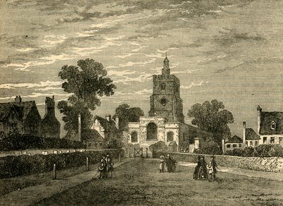 Église de Hackney, vers 1876 - Unbekannt