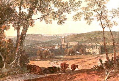 High Wycombe depuis la route de Marlow, c1802 - Unbekannt