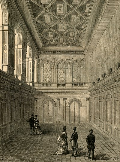 Intérieur de la salle des merciers, 1876, 1897 - Unbekannt