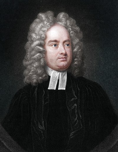 Jonathan Swift, ecclésiastique anglo-irlandais, satiriste et poète - Unbekannt