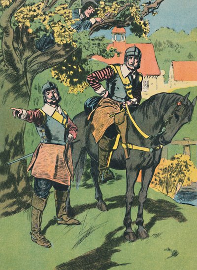 Le roi Charles dans le chêne, vers 1907 - Unbekannt