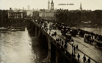 Pont de Londres, fin 19ème-début 20ème siècle - Unbekannt