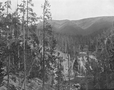 Rivière Missouri, en aval des Great Falls, Montana, USA, vers 1900 - Unbekannt