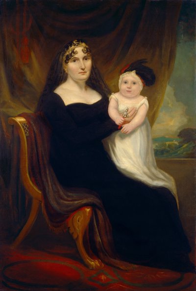 Mère et Enfant, vers 1810 - Unbekannt