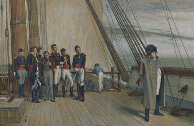 Napoléon à bord du H.M.S. Bellerophon, juillet 1815, 1896 - Unbekannt