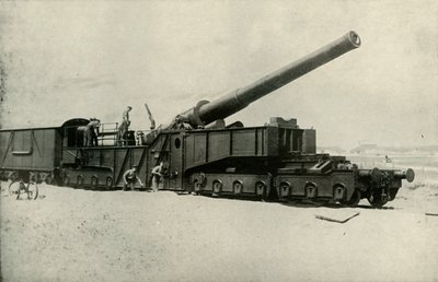 Un des canons britanniques monstres, 1919 - Unbekannt