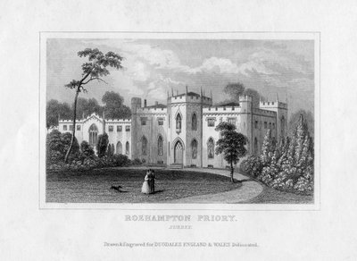 Roehampton Priory, Surrey, milieu du 19ème siècle - Unbekannt