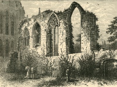 Ruines de la salle Guesten, 1898 - Unbekannt