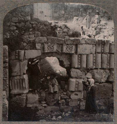 Ruines de la Maison de Lazare, vers 1900 - Unbekannt