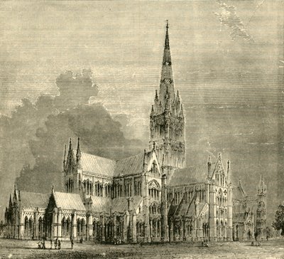 Cathédrale de Salisbury, 1890 - Unbekannt