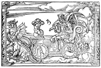 Saturne, dieu romain du temps, 1569 - Unbekannt