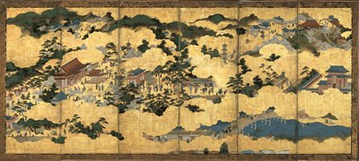 Scènes dans et autour de Kyoto, vers 1690 - Unbekannt