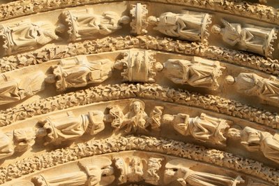 Sculptures. Cathédrale Saint-Étienne, Bourges, France - Unbekannt