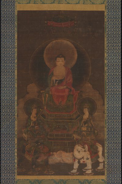 Triade de Shaka Shakyamuni, 13e siècle - Unbekannt