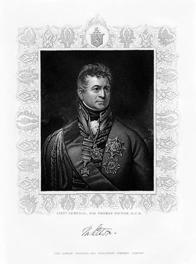 Sir Thomas Picton, leader militaire britannique - Unbekannt