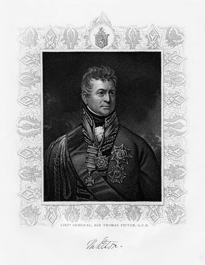 Sir Thomas Picton, chef militaire britannique, 19ème siècle - Unbekannt